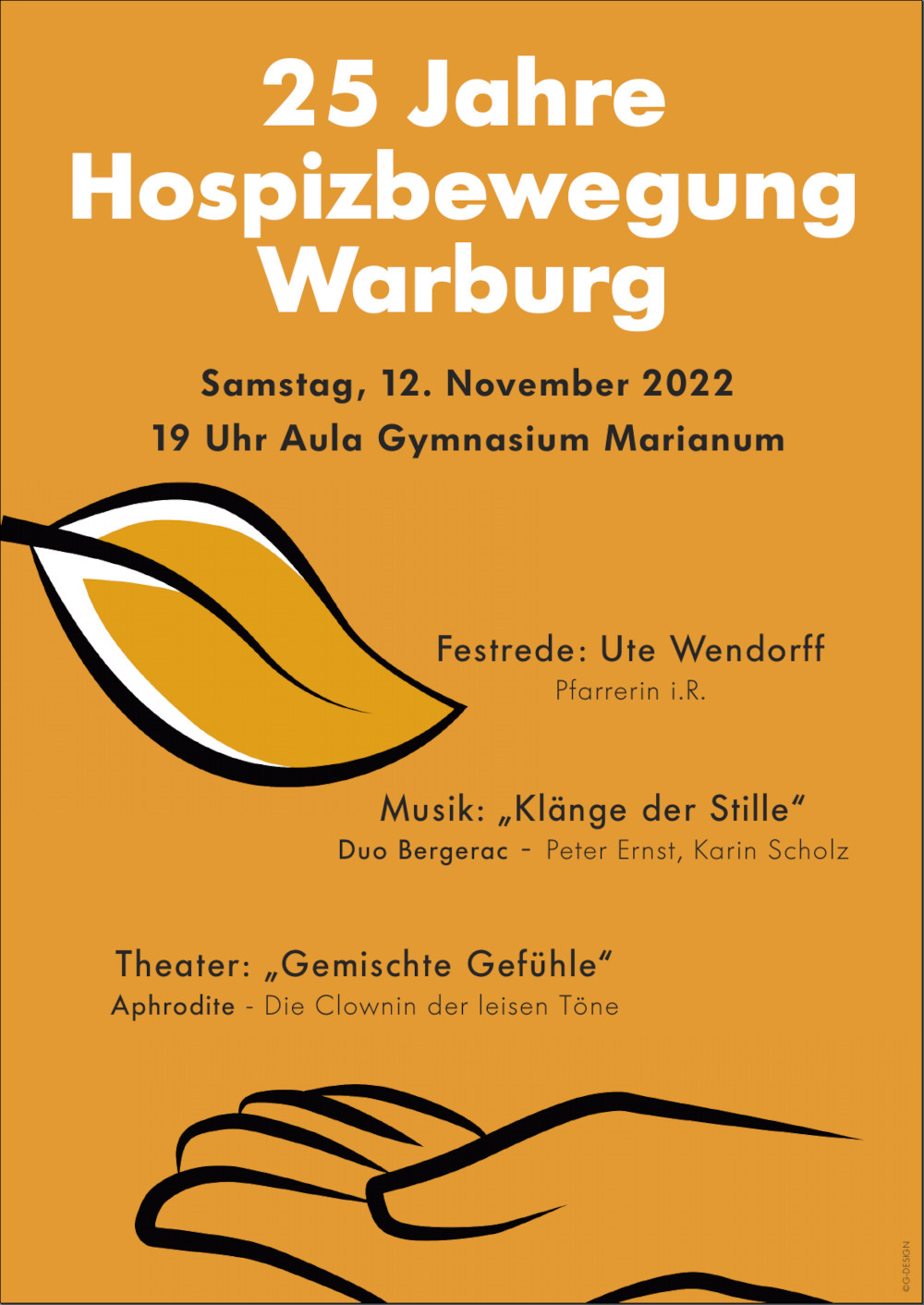 Plakat zum Jubiläum 2022