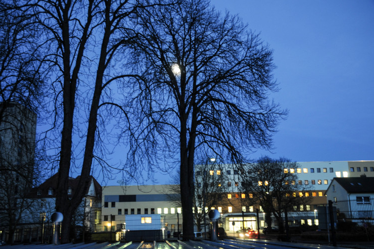 Krankenhaus nachts